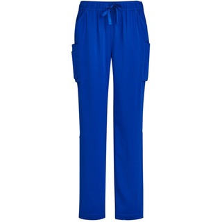 WORKWEAR, SAFETY & CORPORATE CLOTHING SPECIALISTS Avery Womens Straight Leg Scrub Pant - Electric Blue