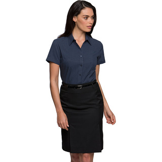 WORKWEAR, SAFETY & CORPORATE CLOTHING SPECIALISTS Ezylin Short Sleeve Shirt - Ladies - Denim