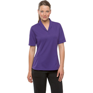 WORKWEAR, SAFETY & CORPORATE CLOTHING SPECIALISTS CityHealth Active Short Sleeve Shirt - Ladies - Lilac