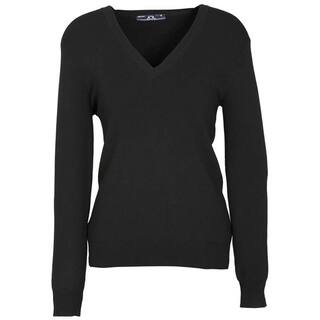 WORKWEAR, SAFETY & CORPORATE CLOTHING SPECIALISTS Ladies V-Neck Jumper