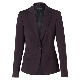 WORKWEAR, SAFETY & CORPORATE CLOTHING SPECIALISTS Women's One Button Cropped Jacket In Poly/Viscose Stretch