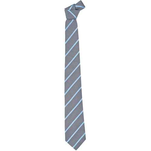 WORKWEAR, SAFETY & CORPORATE CLOTHING SPECIALISTS - BC-99102 Mens Single Contrast Stripe Tie-Alaskan Blue-One size