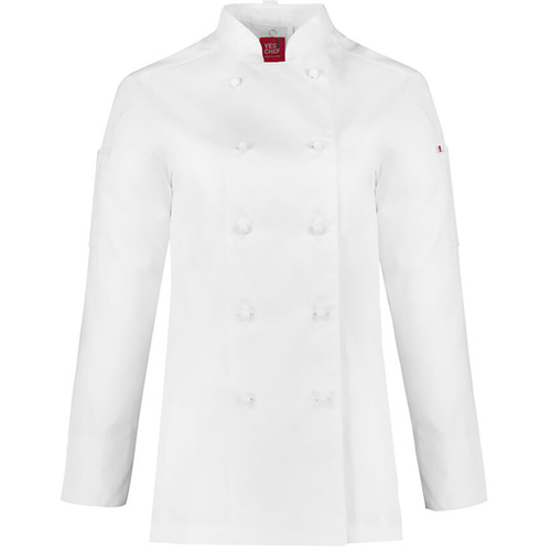 WORKWEAR, SAFETY & CORPORATE CLOTHING SPECIALISTS Al Dente Ladies Chef L/S Jacket