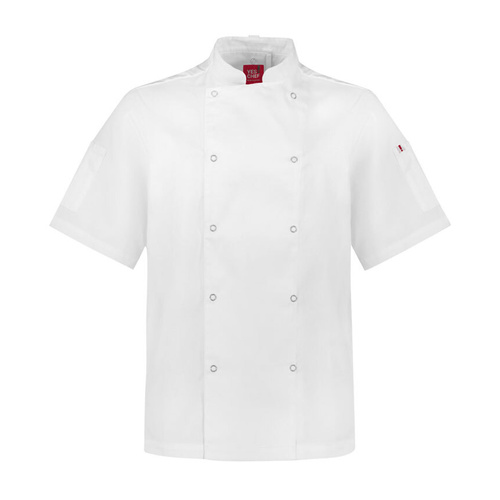 WORKWEAR, SAFETY & CORPORATE CLOTHING SPECIALISTS Zest Mens S/S Chef Jacket