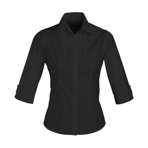 WORKWEAR, SAFETY & CORPORATE CLOTHING SPECIALISTS - DISCONTINUED - Berlin Ladies Shirt 3/4 -