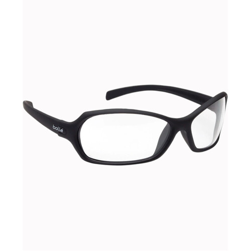 WORKWEAR, SAFETY & CORPORATE CLOTHING SPECIALISTS HURRICANE Black Frame AS/AF Clear Lens - Spectacles