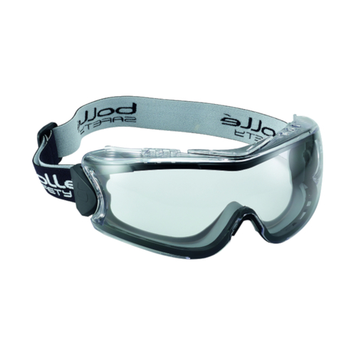 WORKWEAR, SAFETY & CORPORATE CLOTHING SPECIALISTS - 180 Goggle Platinum AS/AF Clear Lens - Indirect Vents Top/Bottom