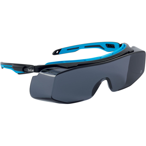 WORKWEAR, SAFETY & CORPORATE CLOTHING SPECIALISTS TRYON OTG Platinum AS/AF Smoke Lens - Spectacles