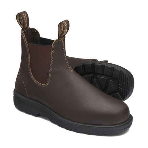 WORKWEAR, SAFETY & CORPORATE CLOTHING SPECIALISTS Chestnut water resistant upper elastic side boot