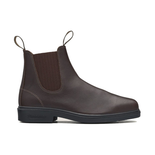 WORKWEAR, SAFETY & CORPORATE CLOTHING SPECIALISTS Brown elastic side dress boot