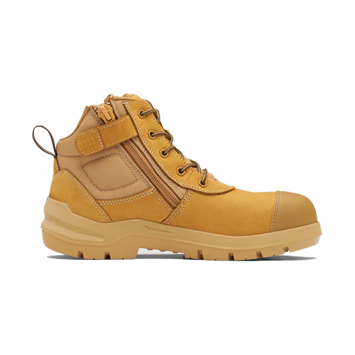 WORKWEAR, SAFETY & CORPORATE CLOTHING SPECIALISTS DuraFit Wheat nubuck 135mm zip side safety boot