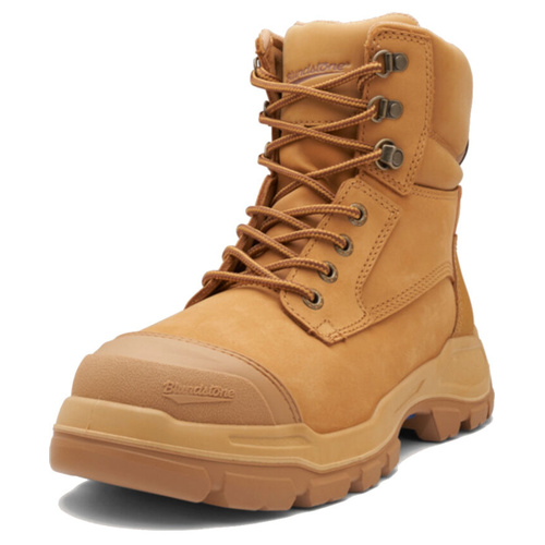 WORKWEAR, SAFETY & CORPORATE CLOTHING SPECIALISTS RotoFlex Wheat water-resistant nubuck 150mm zip sided safety boot
