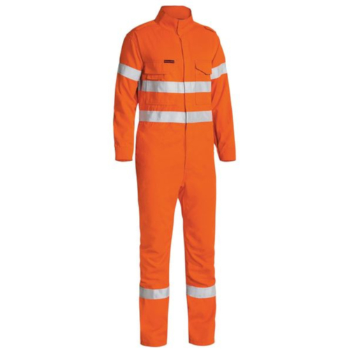 WORKWEAR, SAFETY & CORPORATE CLOTHING SPECIALISTS - TENCATE TECASAFE  PLUS 700 TAPED HI VIS ENGINEERED FR VENTED COVERALL