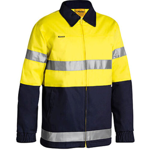 WORKWEAR, SAFETY & CORPORATE CLOTHING SPECIALISTS 3M TAPED HI VIS DRILL JACKET