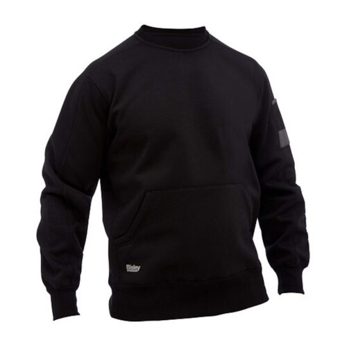 WORKWEAR, SAFETY & CORPORATE CLOTHING SPECIALISTS - WORK FLEECE CREW NECK JUMPER