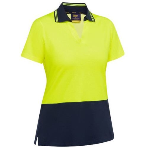 WORKWEAR, SAFETY & CORPORATE CLOTHING SPECIALISTS WOMEN S HI VIS V-NECK POLO