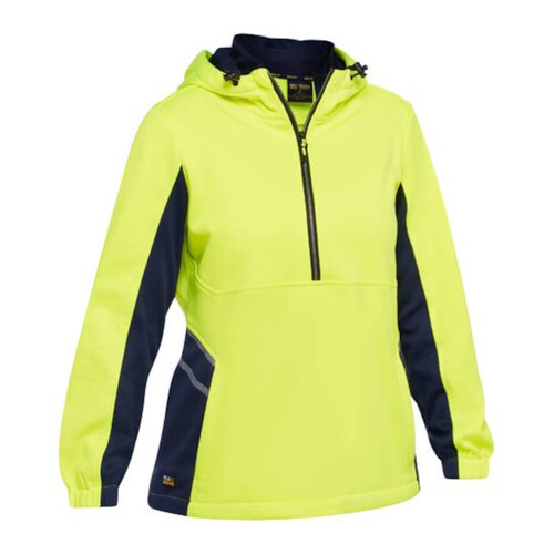 WORKWEAR, SAFETY & CORPORATE CLOTHING SPECIALISTS - WOMEN S HI VIS WATER REPELLENT FLEECE HOODIE