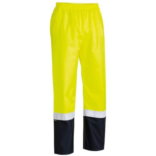 WORKWEAR, SAFETY & CORPORATE CLOTHING SPECIALISTS Taped Hi Vis Rain Shell Pant