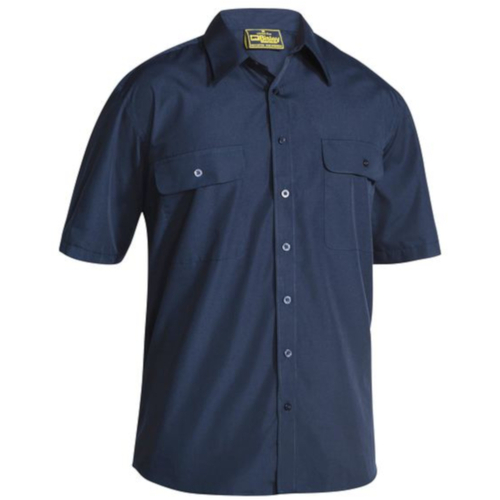 WORKWEAR, SAFETY & CORPORATE CLOTHING SPECIALISTS - PERMANENT PRESS SHIRT - SHORT SLEEVE