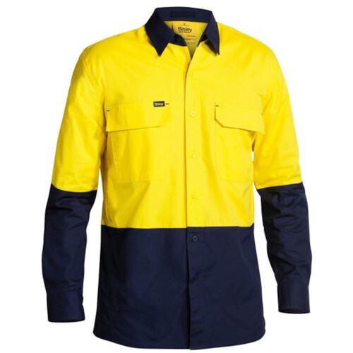 WORKWEAR, SAFETY & CORPORATE CLOTHING SPECIALISTS - X AIRFLOW  RIPSTOP HI VIS SHIRT - LONG SLEEVE