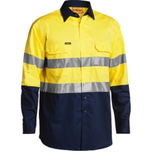 WORKWEAR, SAFETY & CORPORATE CLOTHING SPECIALISTS 3M TAPED COOL LIGHTWEIGHT HI VIS SHIRT - LONG SLEEVE