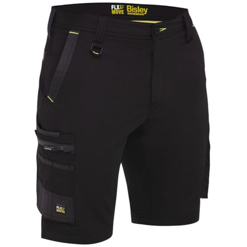 WORKWEAR, SAFETY & CORPORATE CLOTHING SPECIALISTS Flx & Move 4-Way Stretch Zip Cargo Short