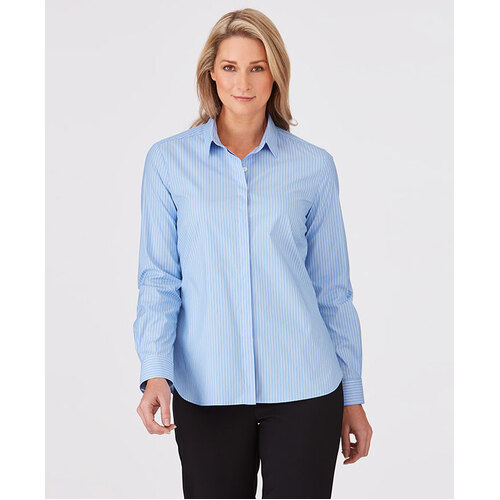 WORKWEAR, SAFETY & CORPORATE CLOTHING SPECIALISTS CC Stripe - Long sleeve Shirt - Ladies