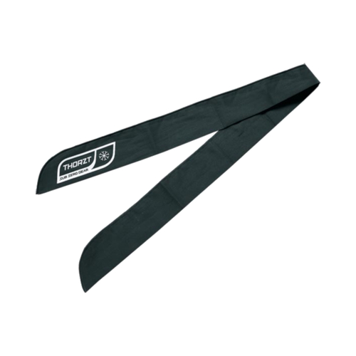 WORKWEAR, SAFETY & CORPORATE CLOTHING SPECIALISTS - CTB-PC - Thorzt Cooling Tie -Black-One size