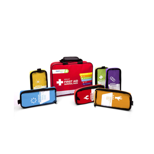 WORKWEAR, SAFETY & CORPORATE CLOTHING SPECIALISTS - FIRST AID KIT, MODULAR SURIVIVAL PACK, SOFT CASE WITH INTERNAL MODULES