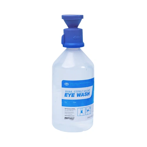 WORKWEAR, SAFETY & CORPORATE CLOTHING SPECIALISTS EYE WASH SOLUTION, 500ML BOTTLE WITH CAP - SINGLE