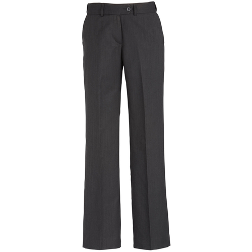 WORKWEAR, SAFETY & CORPORATE CLOTHING SPECIALISTS FB-10115 Womens Adjustable Waist Pant-Charcoal-20