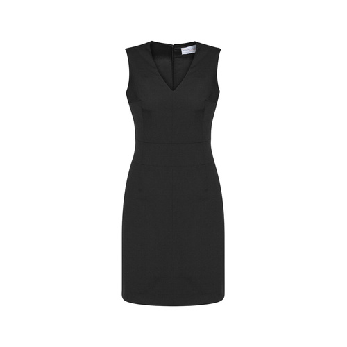 WORKWEAR, SAFETY & CORPORATE CLOTHING SPECIALISTS Comfort Wool - Womens Sleeveless V Neck Dress