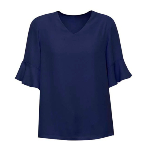 WORKWEAR, SAFETY & CORPORATE CLOTHING SPECIALISTS - Boulevard - Aria Fluted Sleeve Blouse