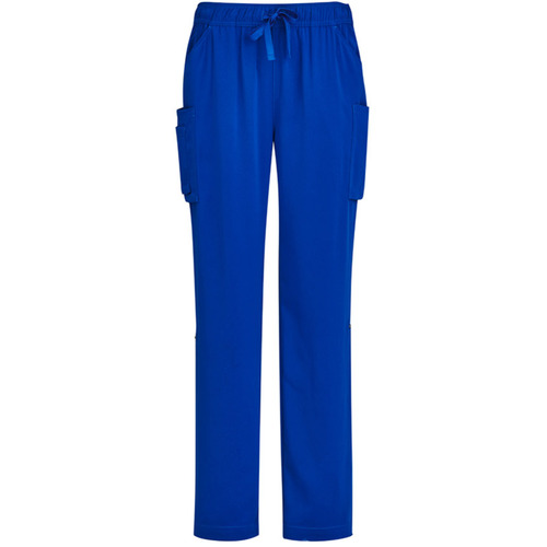 WORKWEAR, SAFETY & CORPORATE CLOTHING SPECIALISTS Avery Womens Straight Leg Scrub Pant - Electric Blue