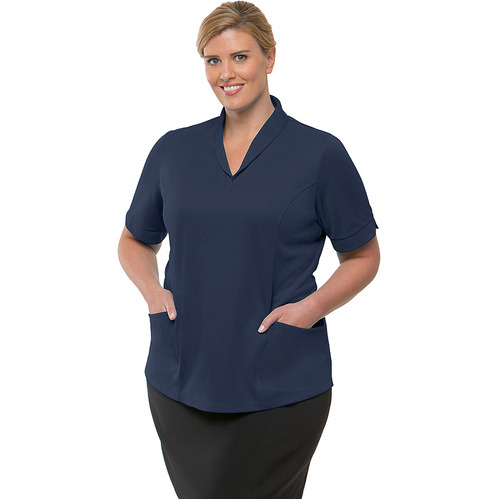 WORKWEAR, SAFETY & CORPORATE CLOTHING SPECIALISTS CityHealth Active Short Sleeve Shirt - Ladies - Navy