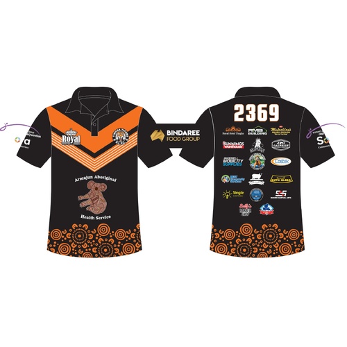WORKWEAR, SAFETY & CORPORATE CLOTHING SPECIALISTS Adult Tingha Supporters Polo