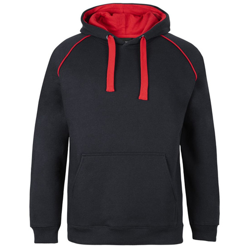WORKWEAR, SAFETY & CORPORATE CLOTHING SPECIALISTS - JB's CONTRAST FLEECY HOODIE