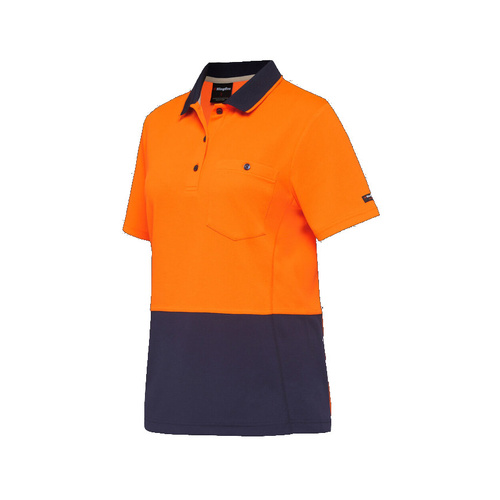WORKWEAR, SAFETY & CORPORATE CLOTHING SPECIALISTS - Workcool - Women's Workcool Hyperfreeze Spliced Polo Short Sleeve