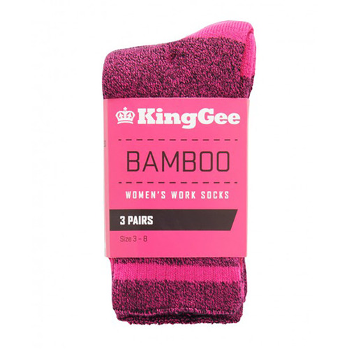 WORKWEAR, SAFETY & CORPORATE CLOTHING SPECIALISTS - Originals - WMN BAMBOO SOCK 3PK