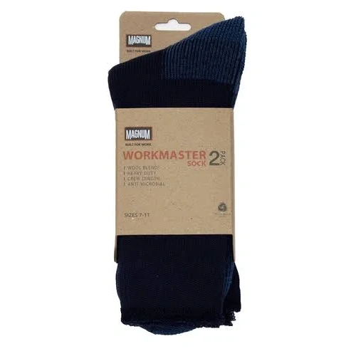 WORKWEAR, SAFETY & CORPORATE CLOTHING SPECIALISTS Workmaster Wool Blend 2 Pack Socks