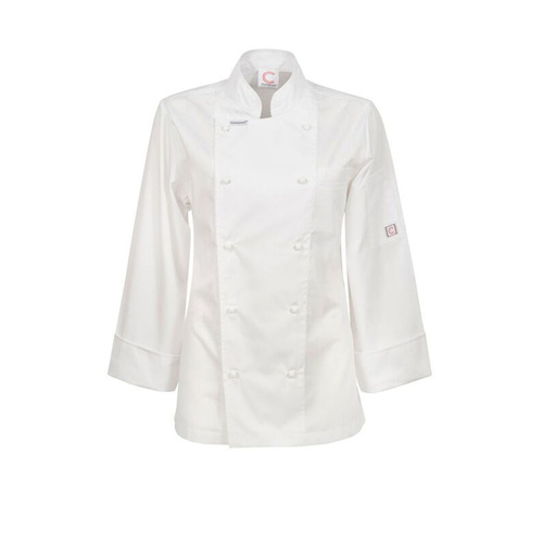 WORKWEAR, SAFETY & CORPORATE CLOTHING SPECIALISTS - LADIES EXECUTIVE CHEF lightweight L/S jacket