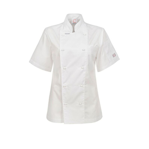 WORKWEAR, SAFETY & CORPORATE CLOTHING SPECIALISTS - LADIES EXECUTIVE CHEF lightweight S/S jacket