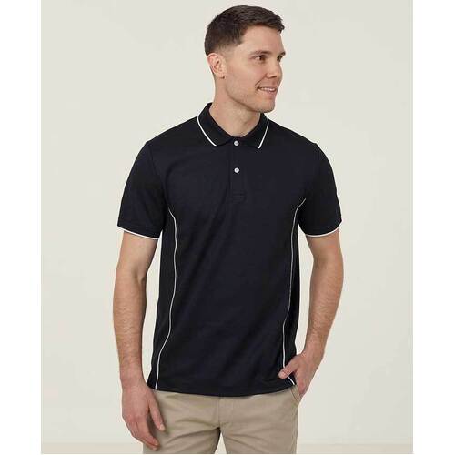 WORKWEAR, SAFETY & CORPORATE CLOTHING SPECIALISTS - SHORT SLEEVE TIPPED POLO