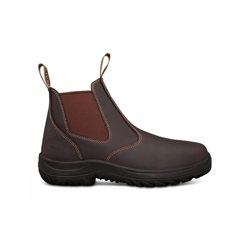 WORKWEAR, SAFETY & CORPORATE CLOTHING SPECIALISTS WB 26 - Elastic Sided Work Boot - Claret