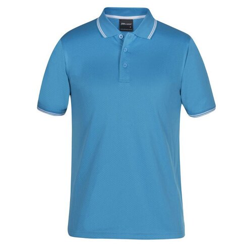 WORKWEAR, SAFETY & CORPORATE CLOTHING SPECIALISTS - Jacquard Contrast Polo