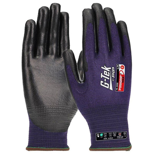 WORKWEAR, SAFETY & CORPORATE CLOTHING SPECIALISTS - G-TEK POSIGRIP MAX PURPLE CUT F