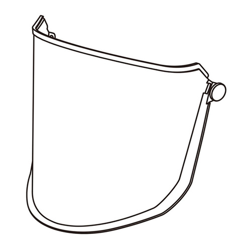 WORKWEAR, SAFETY & CORPORATE CLOTHING SPECIALISTS VANGUARD G4 PAPR FRONT / INSIDE COVER IMPACT LENS