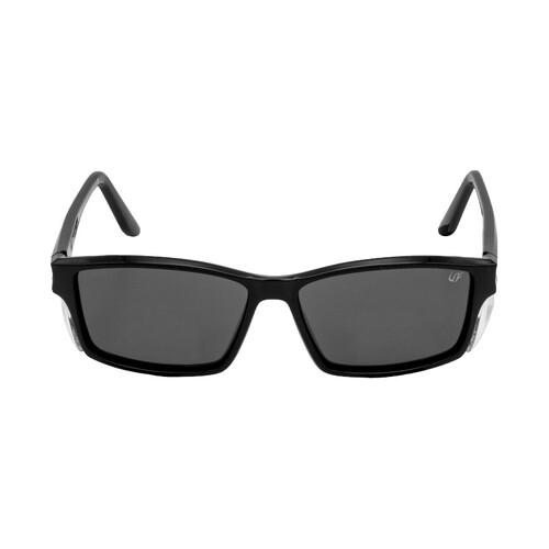 WORKWEAR, SAFETY & CORPORATE CLOTHING SPECIALISTS - RS242 Safety Glasses Twister-black/smoke-One size