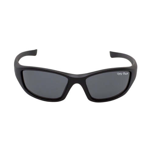 WORKWEAR, SAFETY & CORPORATE CLOTHING SPECIALISTS RSP2730 Polarised safety glasses-matt black/smoke lense-One size