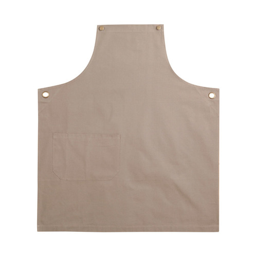 WORKWEAR, SAFETY & CORPORATE CLOTHING SPECIALISTS Canvas Bib Apron - Khaki - One Size